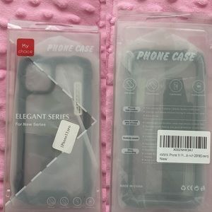 5 for 25 | iPhone 11 Pro black and silver case w hand strap